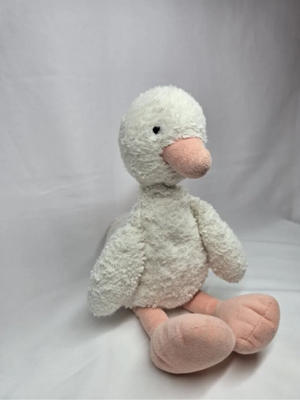 Jellycat Clucky Ducky Duckling With Chime Retired Plush Toy Stuffed Animal
